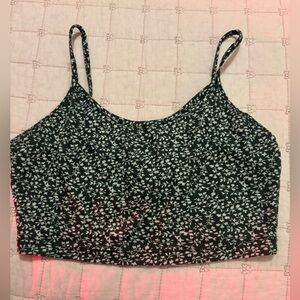 UO Green and White Tank Top- BUY THREE TOPS GET ONE FREE